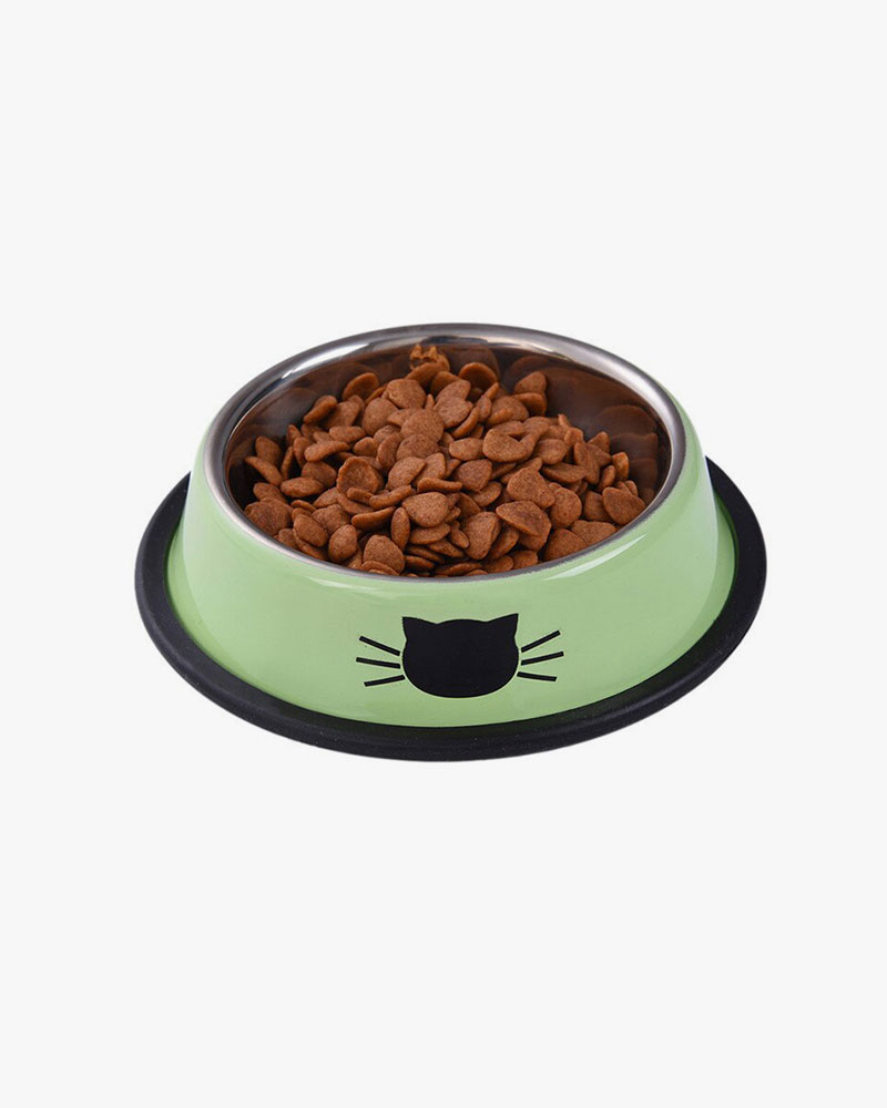 Dog food in heart shape